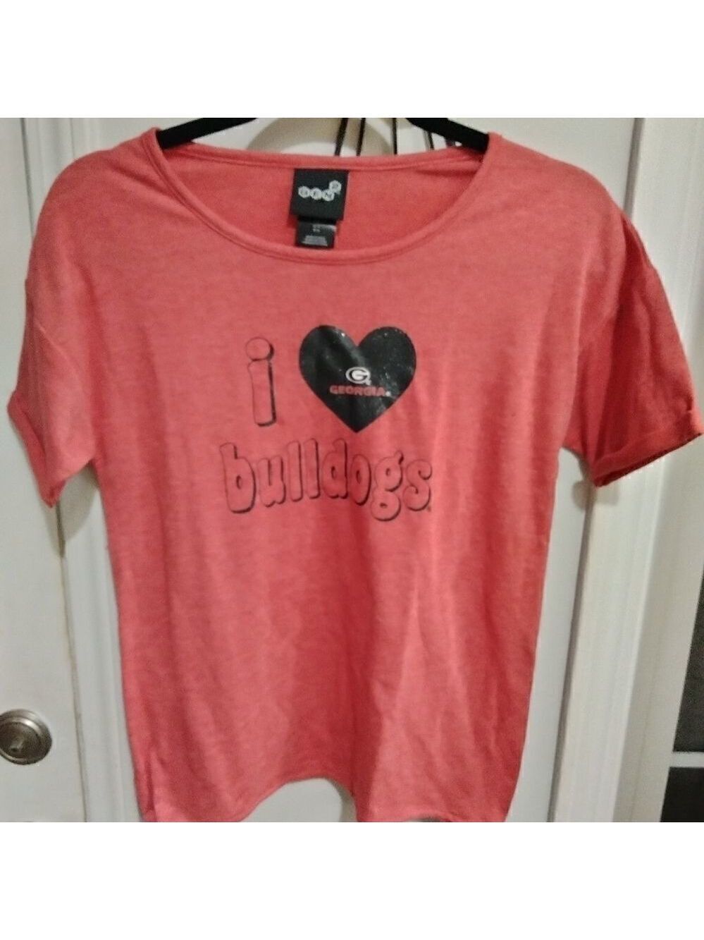 Women's I Love GA Bulldogs T-shirt